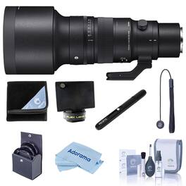 Bundle - Sigma - 500mm f/5.6 DG DN OS Sports Lens - Included Value, Sony E