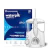 -1 WATER FLOSSER BRAND RECOMMENDED BY DENTAL PROFESSIONALS i waterpik water rflosser ADA Accepted n nan ultra ON OFF 6 1PPS ICLUUEO PRECISIONPULSE TECHNOLOGY REMOVES OF PLAQUE I UP TO 99.9% BACTERIA 360 + customizable clean .A0CB 10 360 I PRUR Ch - OACes WAlEO LCO MTIROL ROTATION ASAY REALHES CONTRCL MATER 5 SO MOUTH - NRANDLE | WATER FLOSSER TIPS waterpik