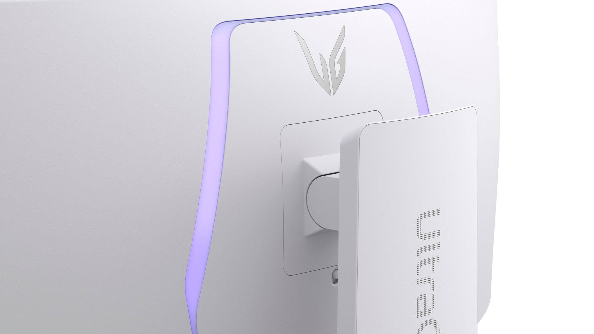 Alt View 21. LG - UltraGear 34" OLED Curved WQHD 240Hz 0.03ms FreeSync and NVIDIA G-SYNC Compatible Gaming Monitor with HDR400 - White.