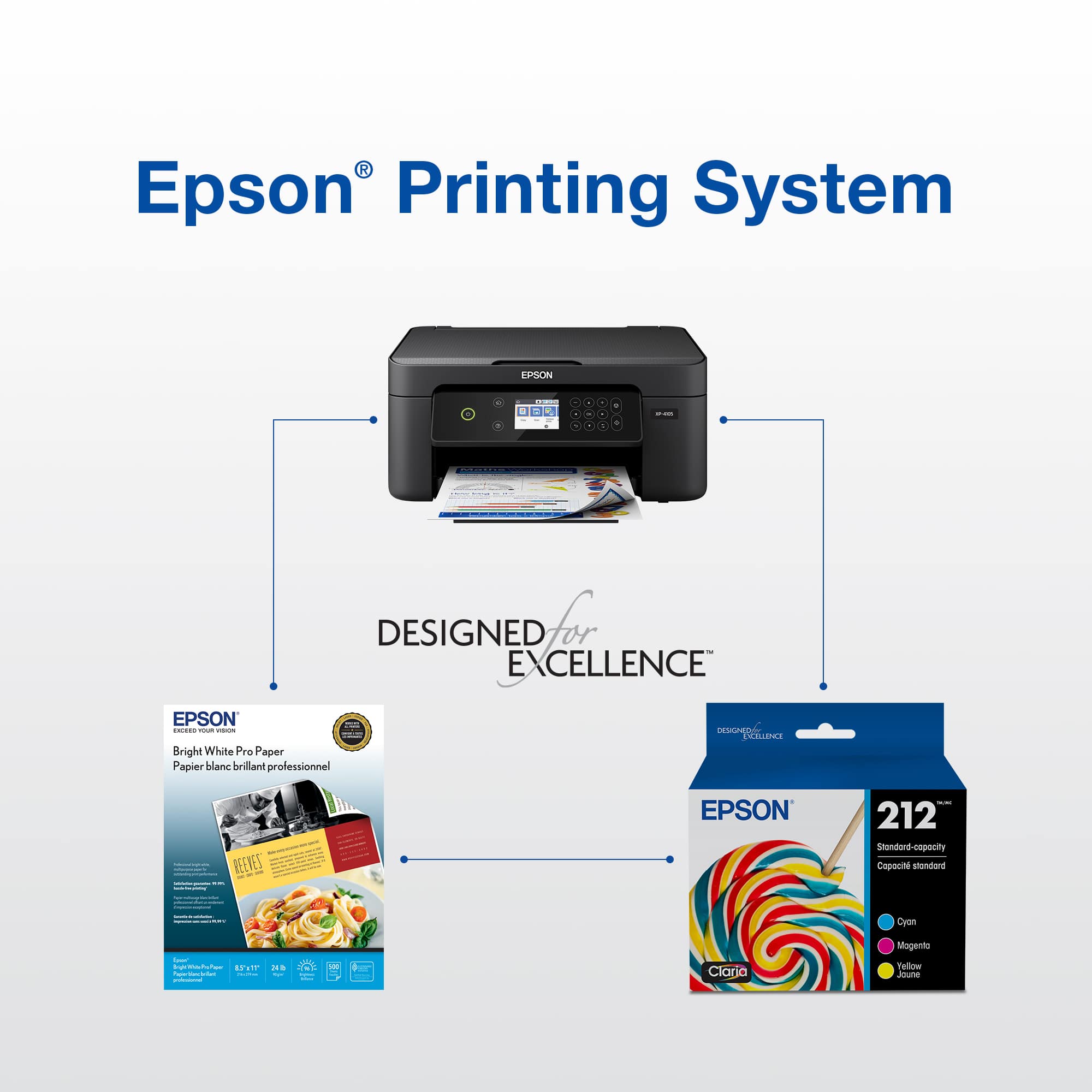Epson Printing System Designed for Excellence.