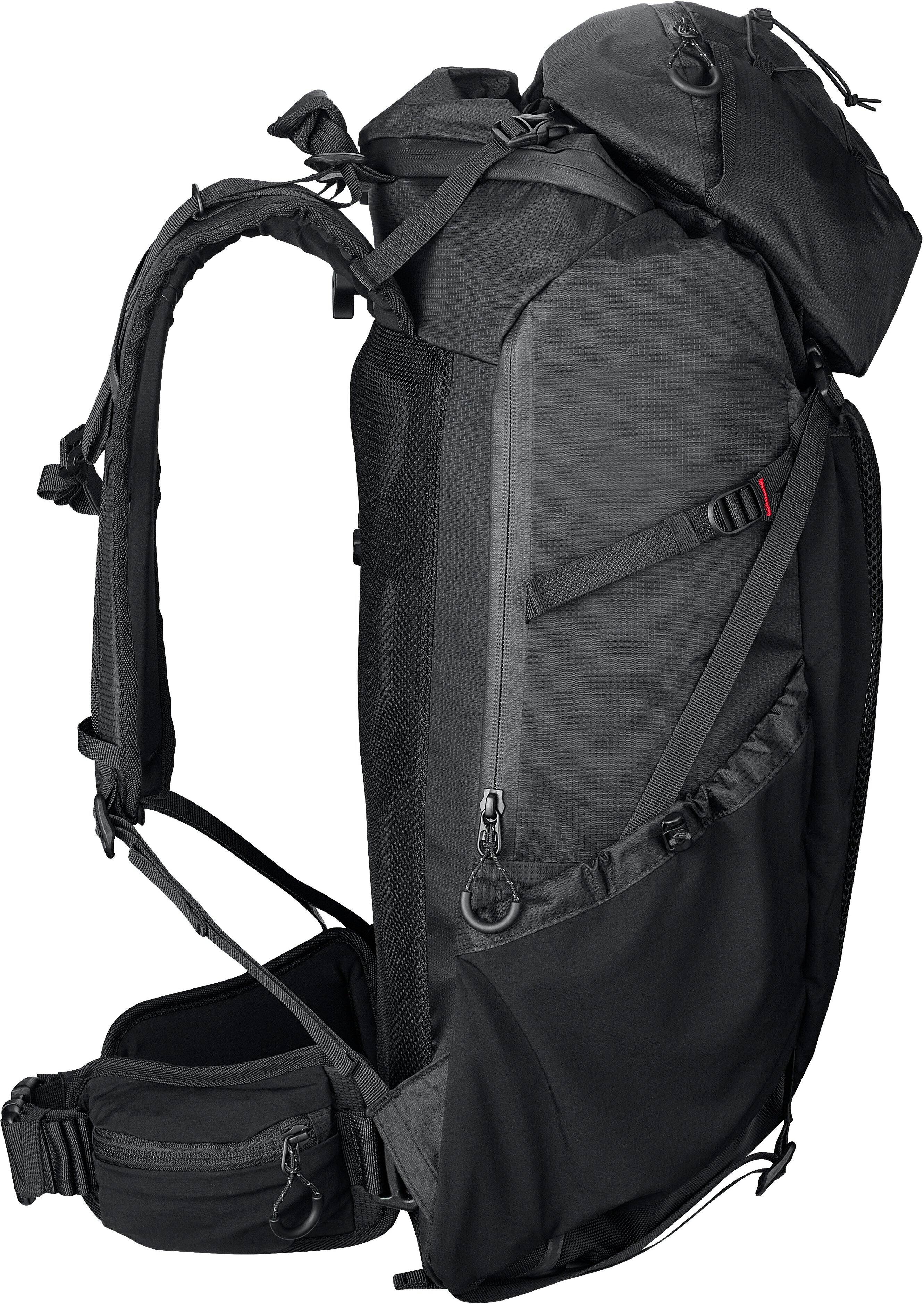 Alt View 15. ASUS - ROG Archer ErgoAir 40L Lightweight Modular Gaming Backpack with 18" Laptop Compartment and Waterproof Rain Cover - Black.