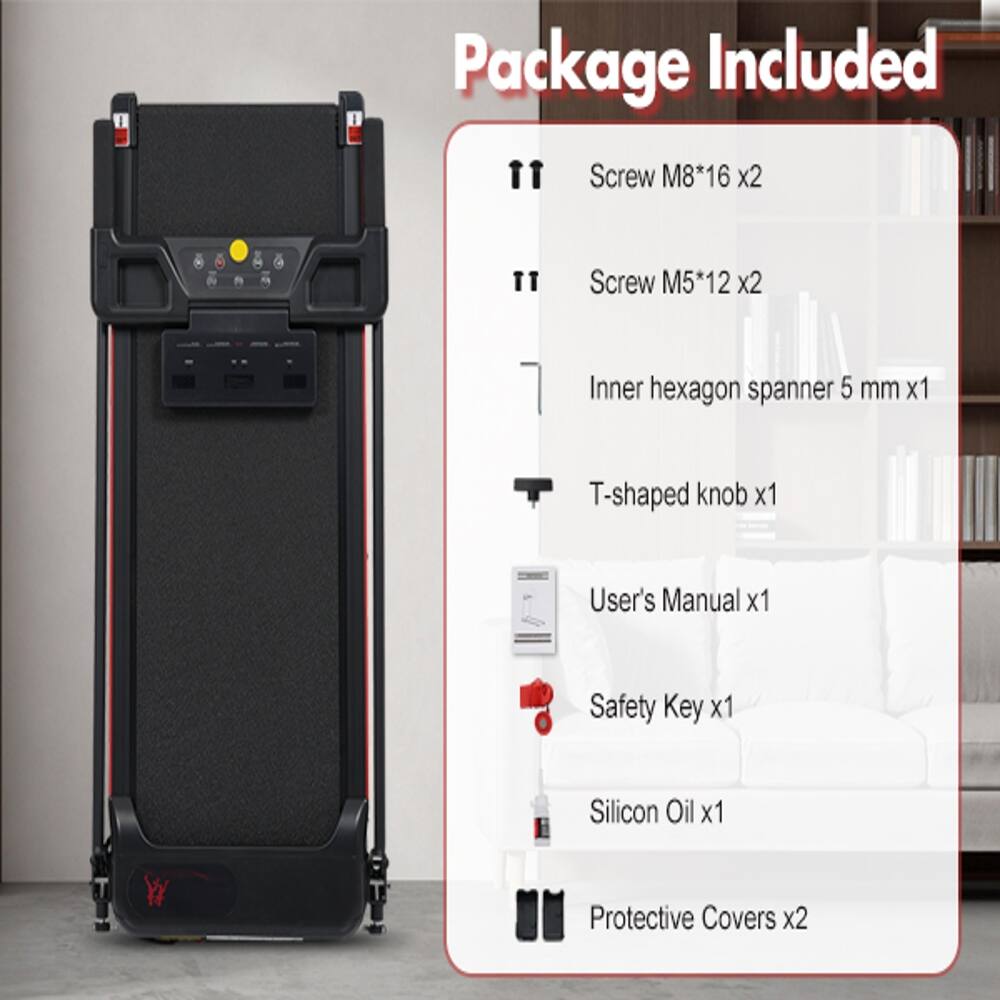 Package Included

- Screw M8*16 x2
- Screw M5*12 x2
- Inner hexagon spanner 5 mm x1
- T-shaped knob x1
- User's Manual x1
- Safety Key x1
- Silicon Oil x1
- Protective Covers x2