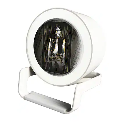 Front. Keyscaper - Star Wars: A New Hope Portrait Night Light Charger and Bluetooth Speaker - Han Solo.