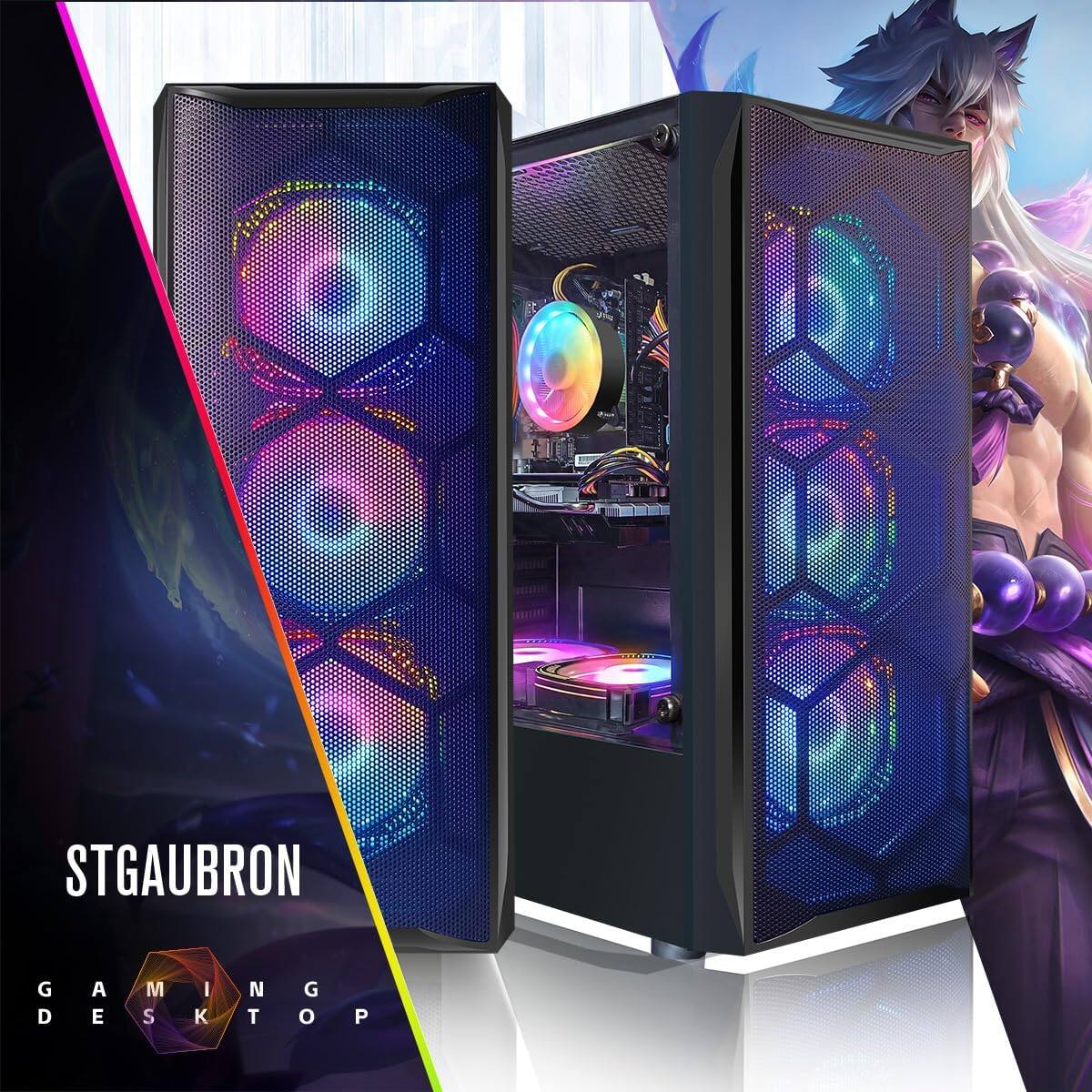 STGAUBRON GAMING DESKTOP G A M I N G D E S K T O P S