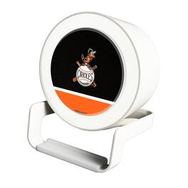 Keyscaper - Baltimore Orioles Cooperstown Team Logo Night Light Charger with Bluetooth Speaker - Multicolor