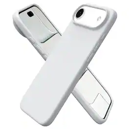 Ornarto - Designed for iPhone Air Case 6.5", Liquid Silicone Soft Gel Rubber Shockproof Protective Case - Light Gray
