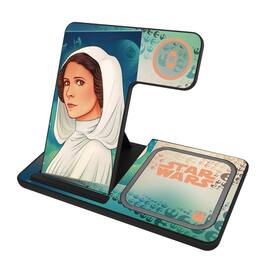 Keyscaper - Star Wars: A New Hope Portrait 3 in 1 Charging Station - Princess Leia Organa