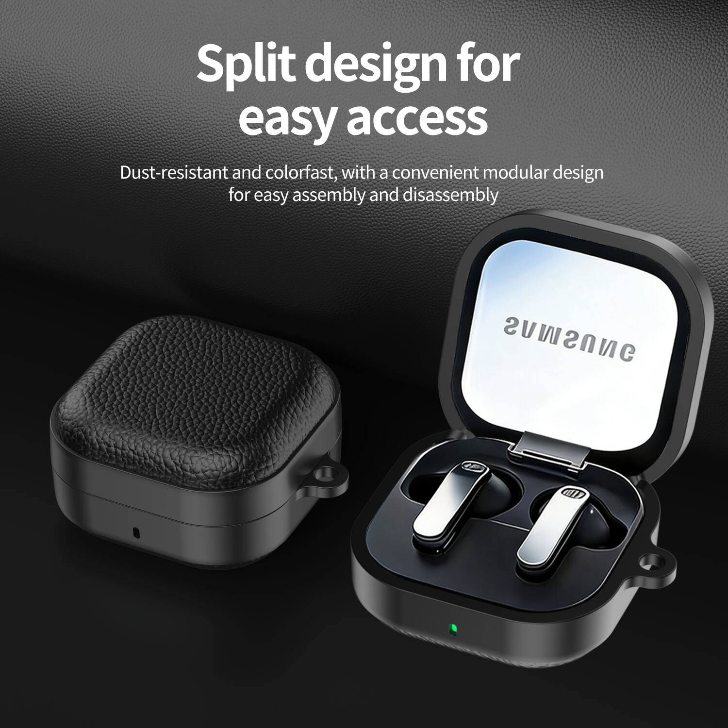 Split design for easy access

Dust-resistant and colorfast, with a convenient modular design for easy assembly and disassembly