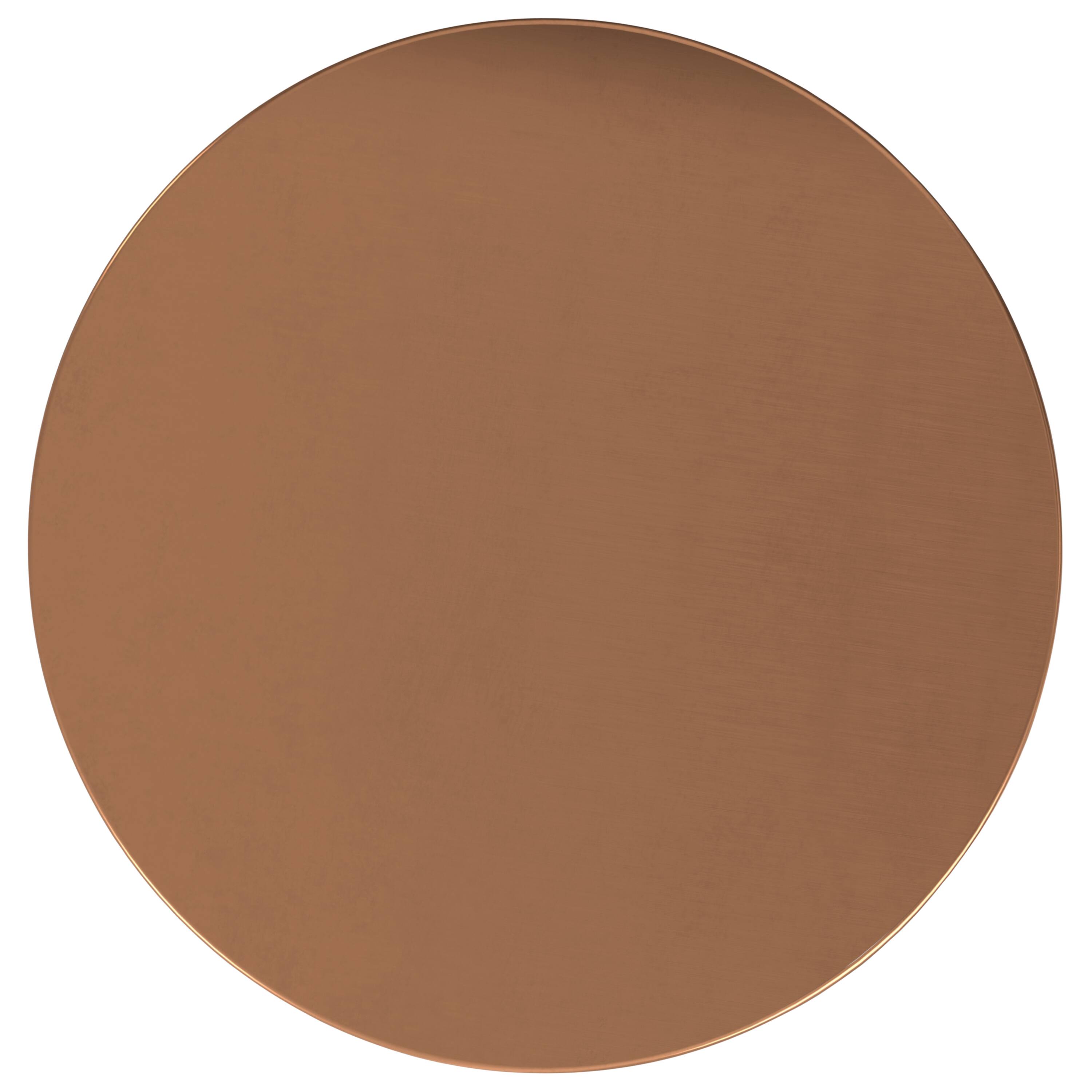 Alt View 1. Simpli Home - Curtis Industrial 16 inch Wide Metal Metal Cylinder Accent Table in Ombre Black / Copper, Fully Assembled - Ombre Black / Copper.