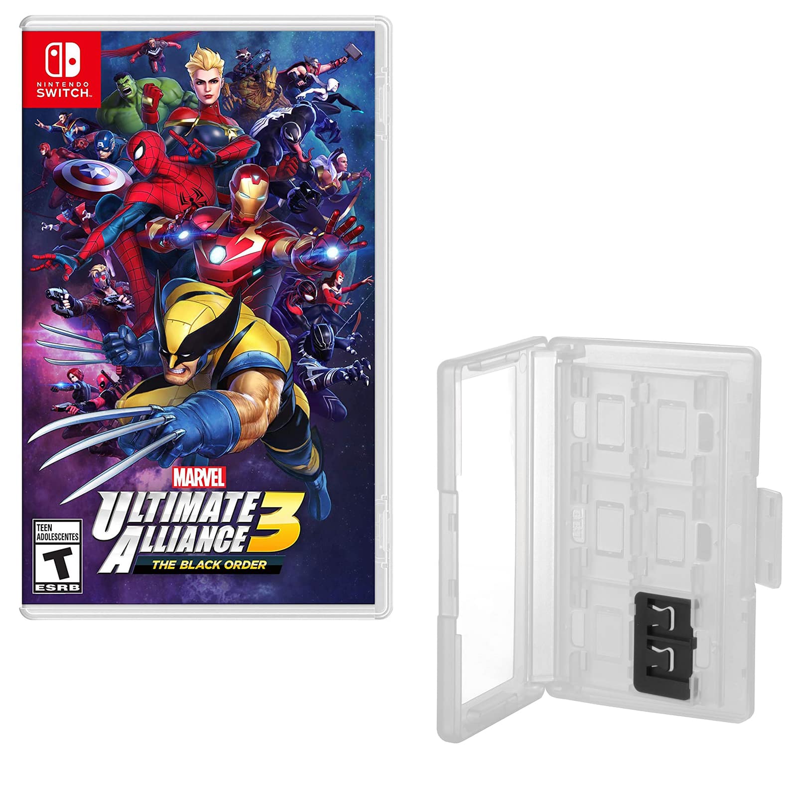 Marvel Ultimate Alliance 3 Game and Console Caddy for the Nintendo Switch - Nintendo Switch