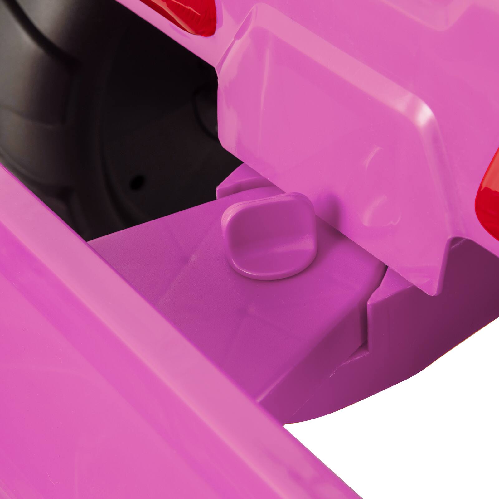 Alt View 2. SlickBlue - 12V Ride-On Tractor Toy for Kids with Trailer and Remote Control - Pink.