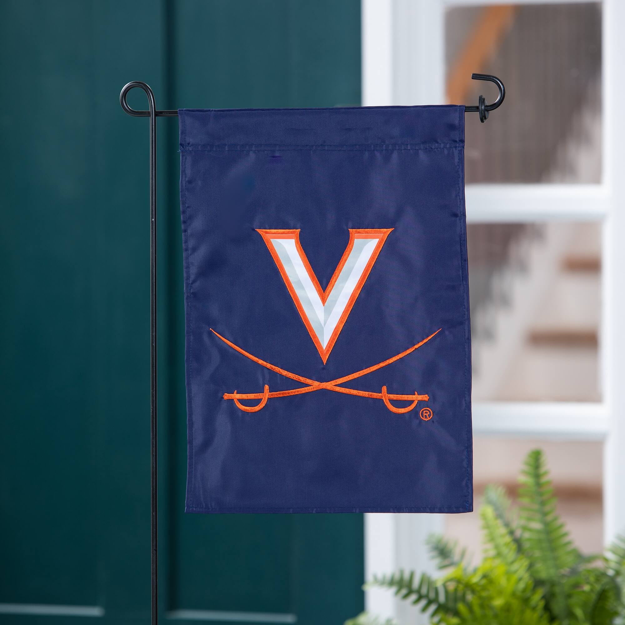 Alt View 1. Evergreen Enterprises - Virginia Cavaliers 12.5" x 18" Double-Sided Garden Flag - Multicolor.