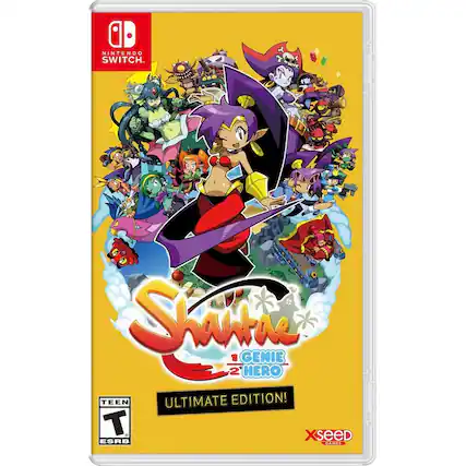 Nintendo Switch
Shantae and the Seven Sirens
Genie Hero
Ultimate Edition!
XSEED Games
TEEN
ESRB - T (Teen 13+)