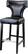 Alt View 11. CorLiving - Kings Bar Height Barstools (Set of 2) - Black.