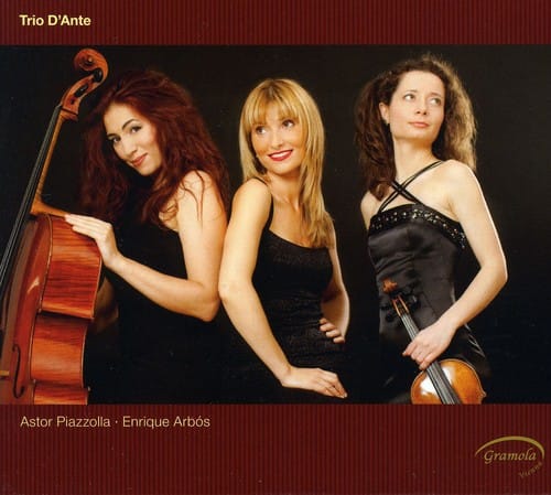 Trio D'Ante - Works of Piazzolla & Arbos  - COMPACT DISCS
