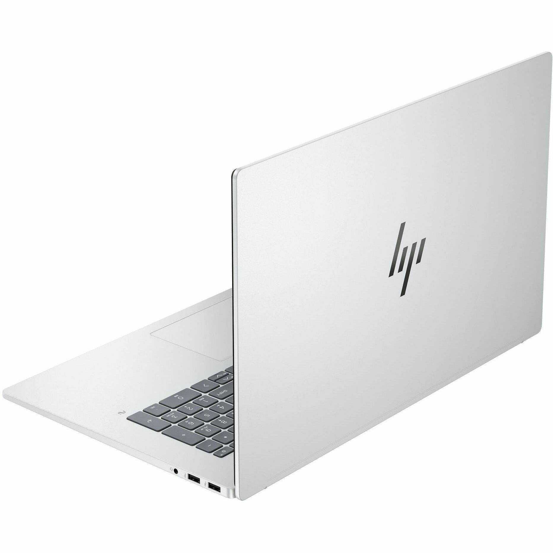 Alt View 3. HP - HP OmniBook 7 17-dc0000 17-dc0000nr 17.3" Touchscreen Convertible 2 in 1 Notebook - Full HD - Intel Core Ultra 7 256V - Gray.
