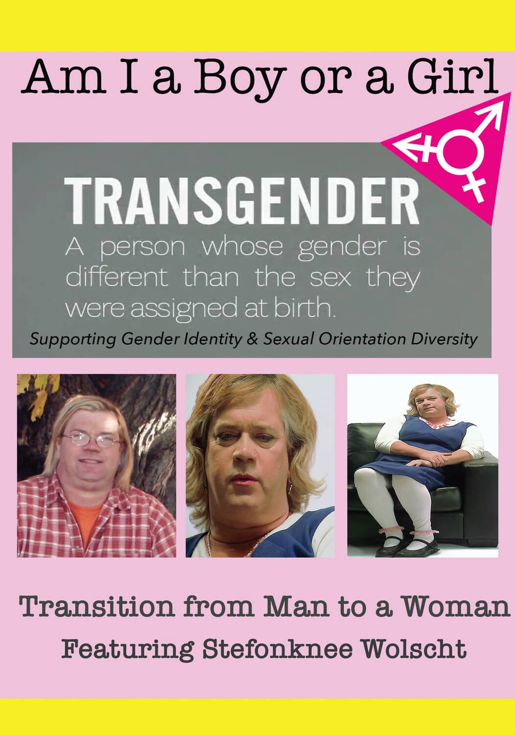 Am I A Boy of Girl Featuring Stefonknee Wolscht - Transition from Man to a Woman  - DVD