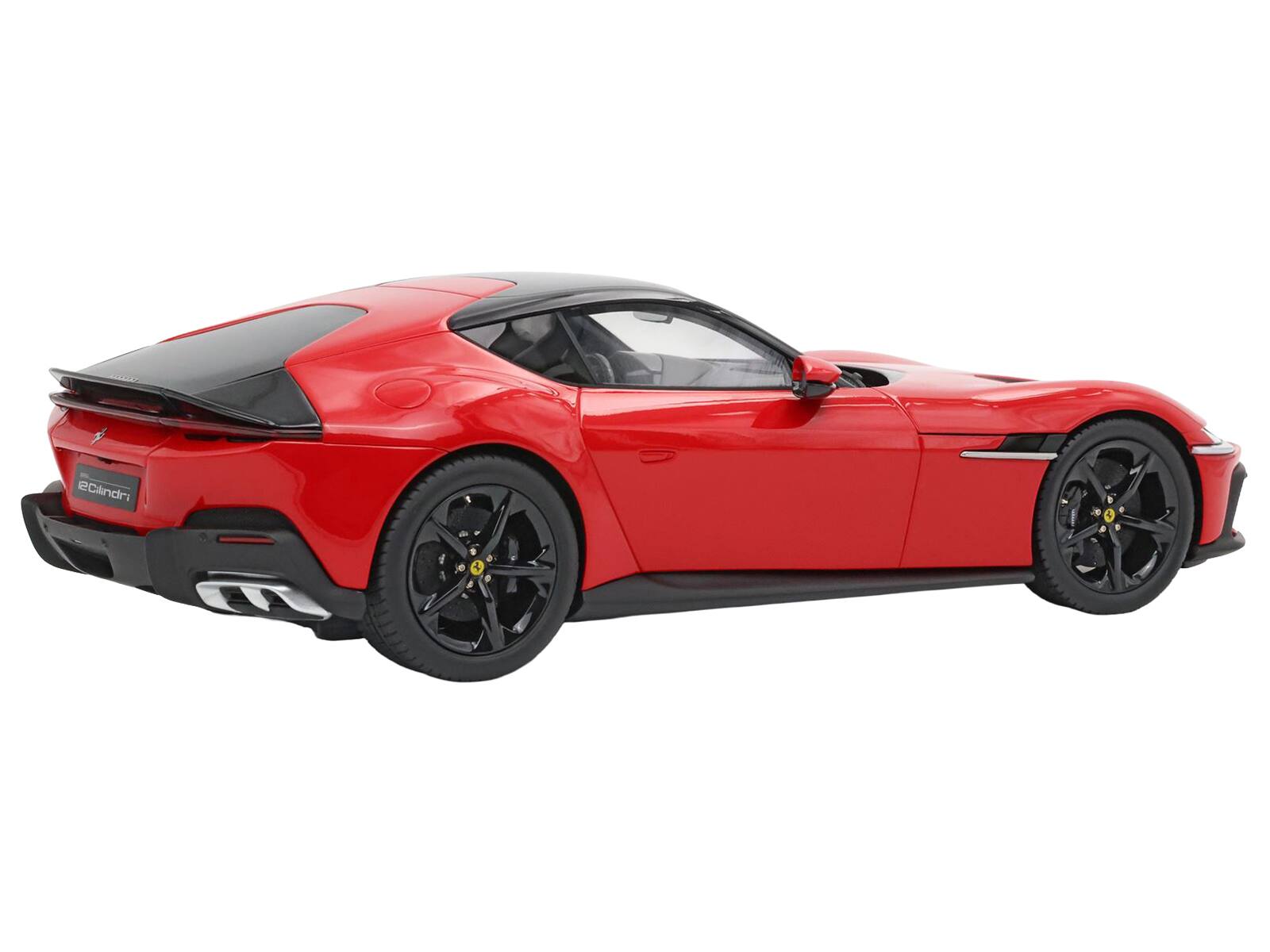 Alt View 4. BBR - Ferrari 12Cilindri Rosso Corsa Red with Black Top with DISPLAY CASE Limited Edition to 200 pieces 1/18 Model Car by BBR.