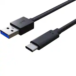 Sanoxy - 2m/6ft USB 3.2 Gen 2 A Male to C Male Cable 10G - Black