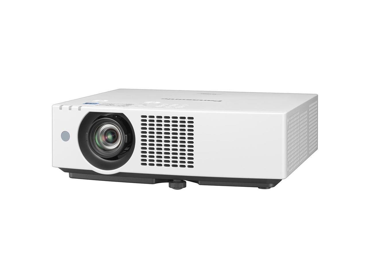Alt View 10. Panasonic - Panasonic PT-VMZ51 LCD Projector - White.
