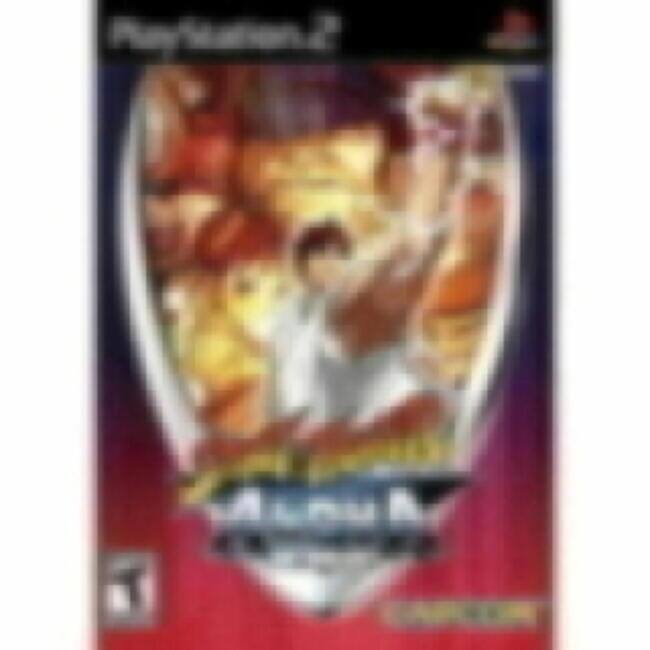 Front. Capcom - Street Fighter Alpha Anthology - PlayStation 2.