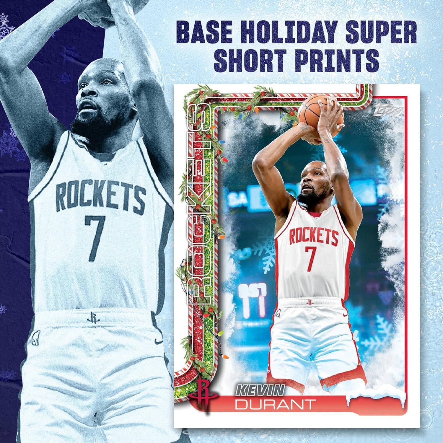 BASE HOLIDAY SUPER SHORT PRINTS  
ROCKETS 7  
KEVIN DURANT