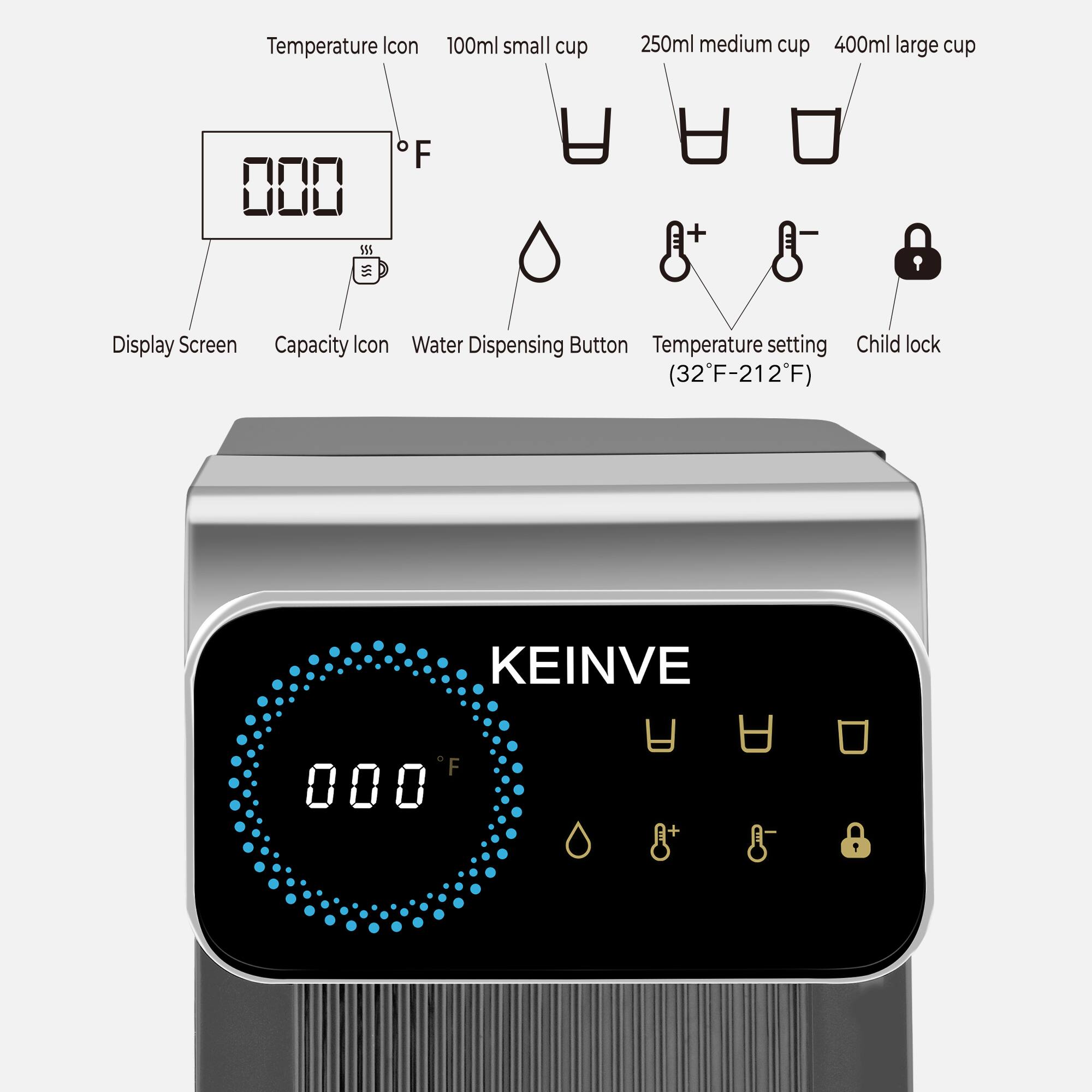 Hot drinks 保温器 2段 SOZT 23.5 in. Dual Zone 18-Wine Bottles and 68-Cans Beverage