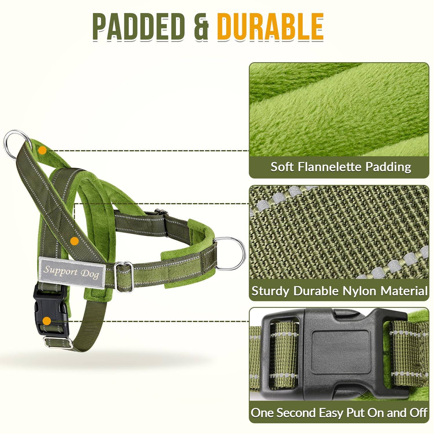 Padded & Durable

- Soft Flannelette Padding
- Sturdy Durable Nylon Material
- One Second Easy Put On and Off