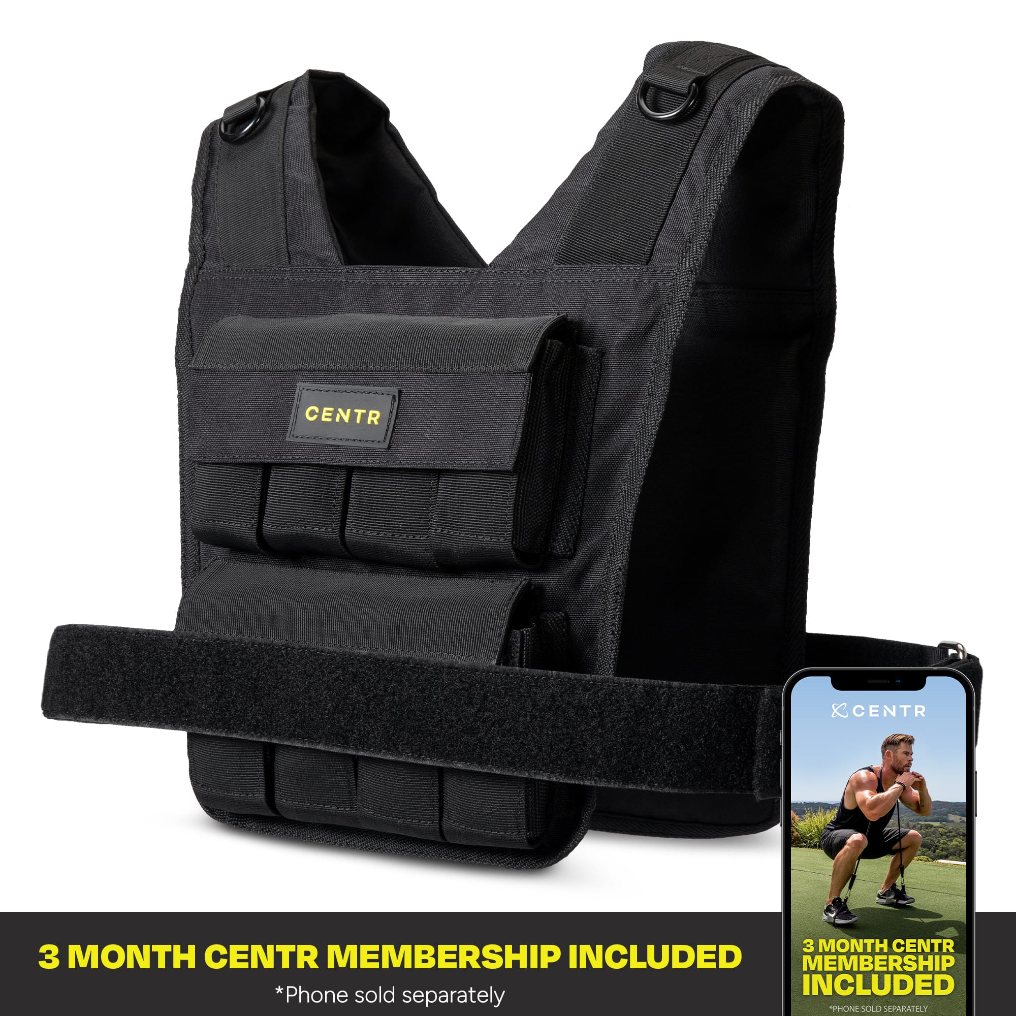 CENTR 3 MONTH CENTR MEMBERSHIP INCLUDED 3 MONTH CENTR MEMBERSHIP INCLUDED MEMBERSHIP *Phone sold separately PHONE SOLD SEPARATILY