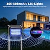 365-395nm UV LED Lights
Highly efficient UV LED light can attract mosquitoes over 1 acre area