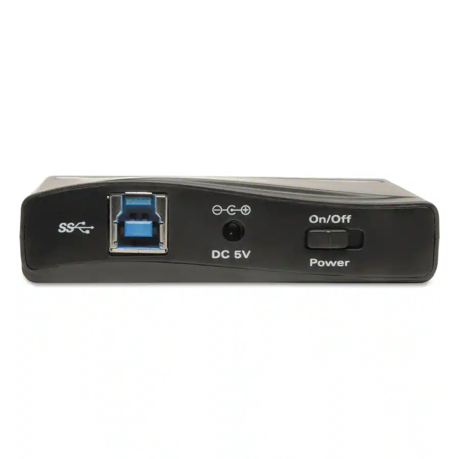 Super Hub Computer Tripp Lite U360 004 R 4 Ports USB 3.0 SuperSpeed Hub Black - Best Buy