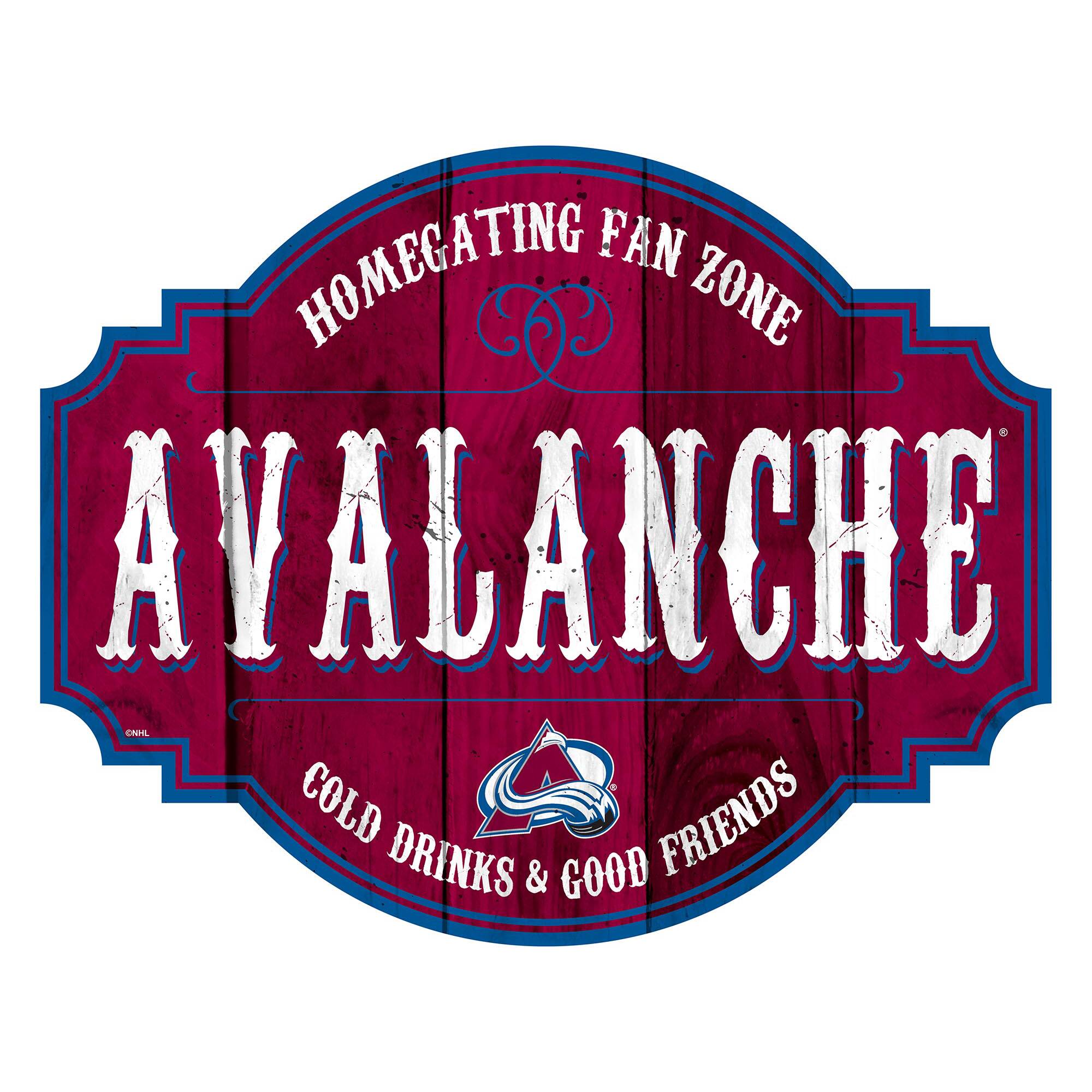 Colorado Avalanche 24'' Homegating Tavern Sign