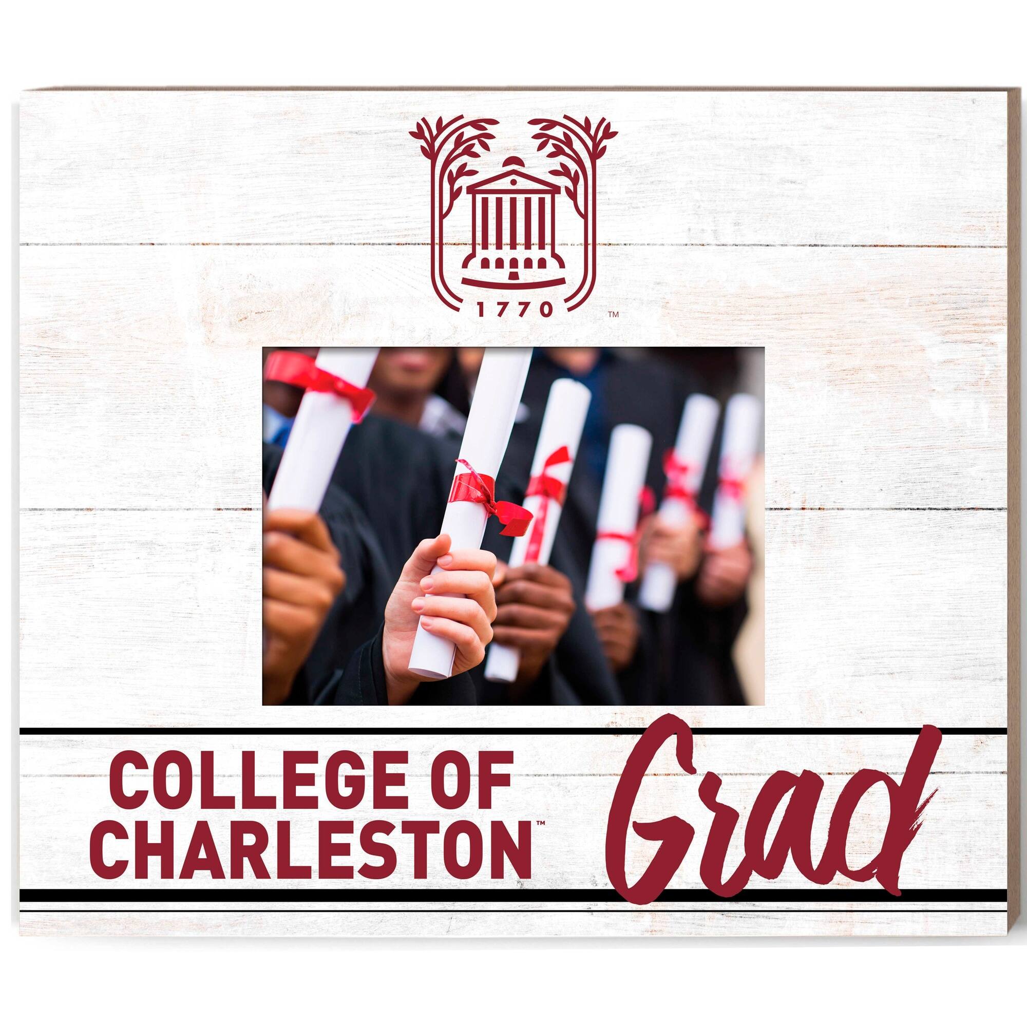 Charleston Cougars 13.5" x 11.5" Grad Frame