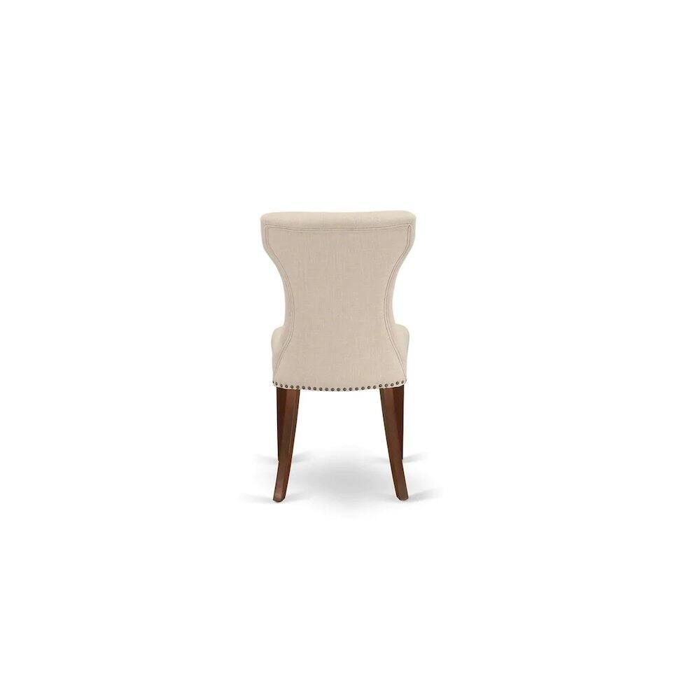 Alt View 3. East West Furniture - Dining Room Set Mahogany - Brown.