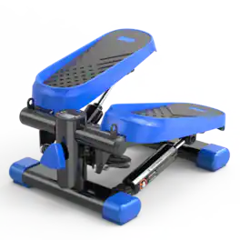 Dexmalle - Home Office Exercise 330LBS Capacity Mini Stepper - Blue