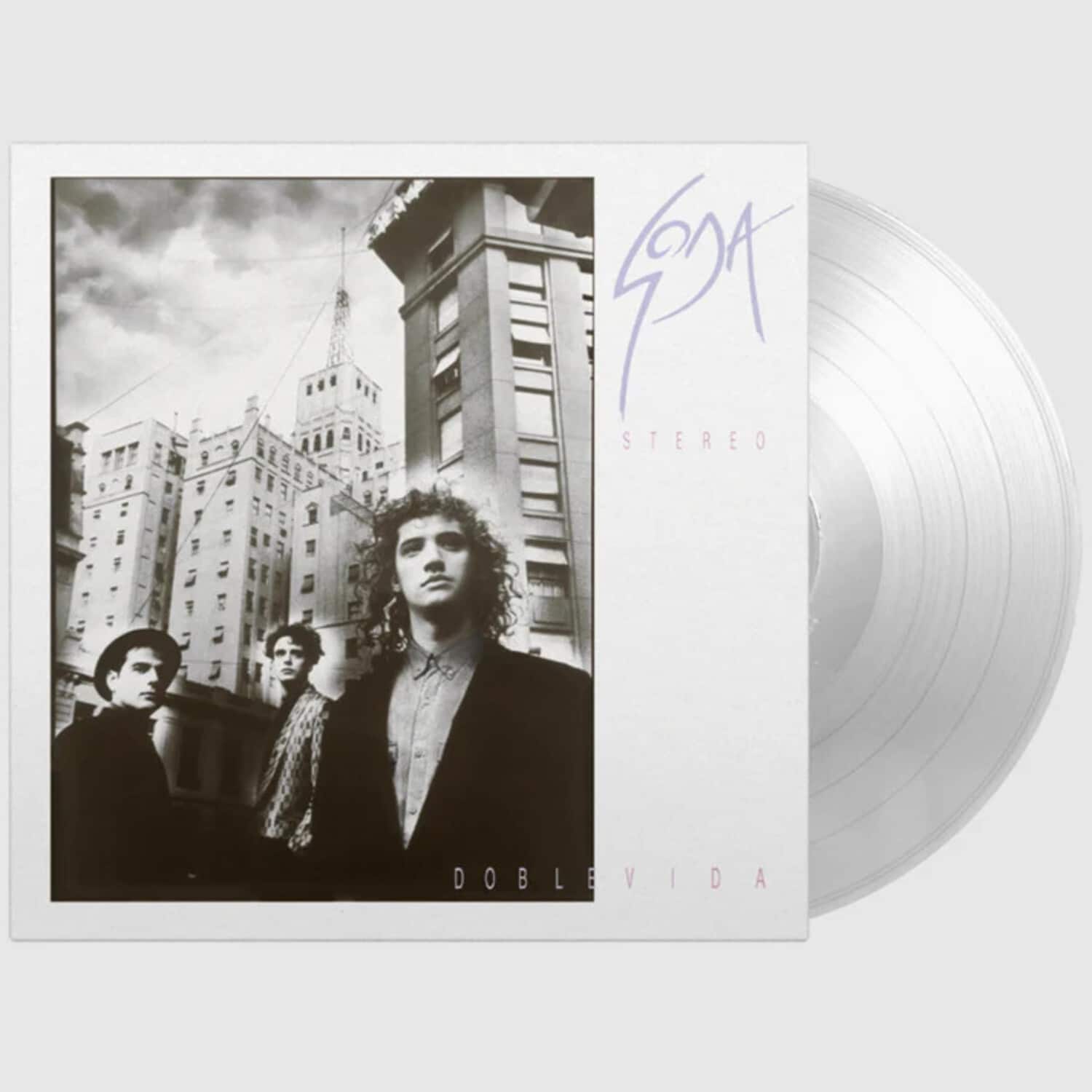 Soda Stereo - Doble Vida - Limited 180-Gram Crystal Clear Vinyl - VINYL LP