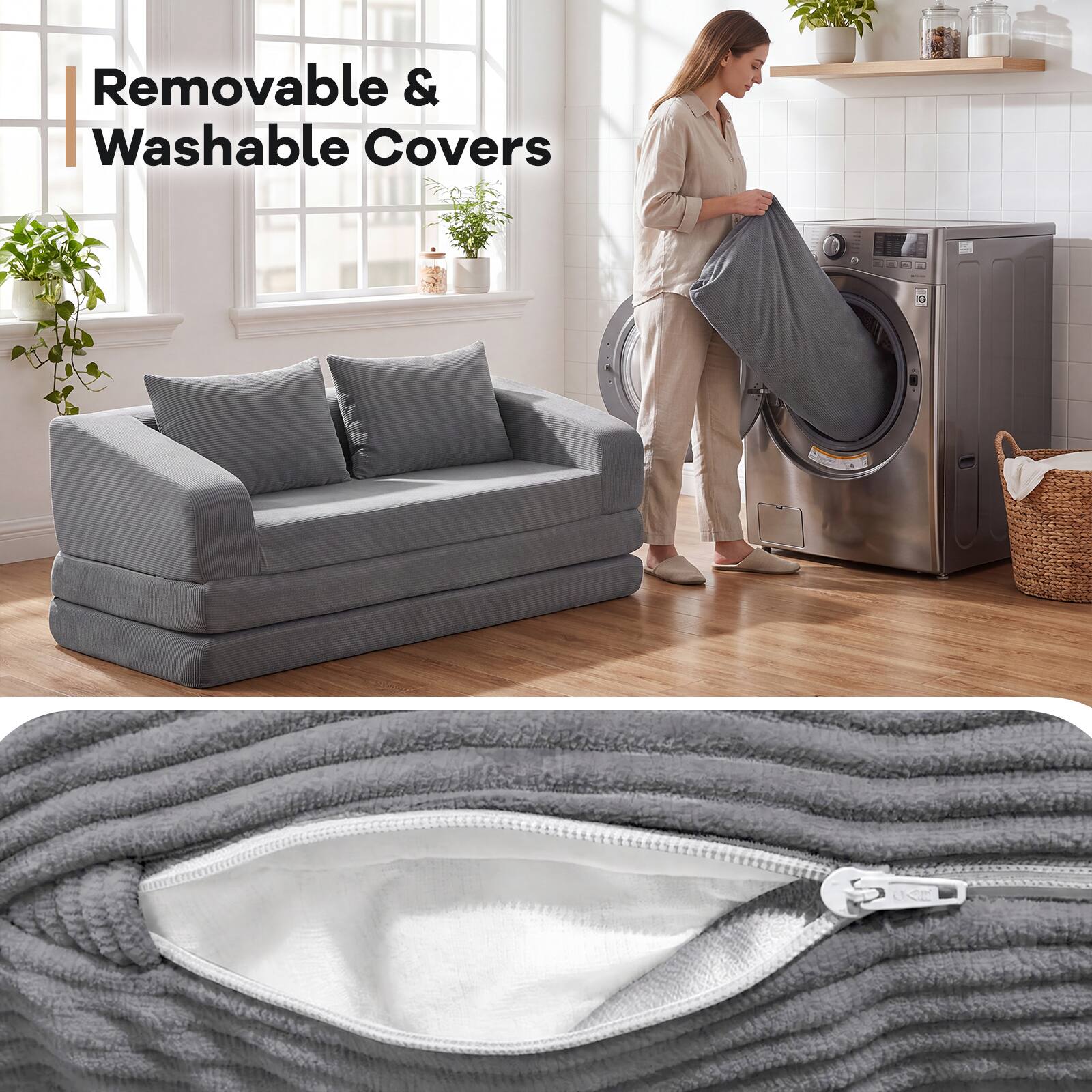 Removable & Washable Covers