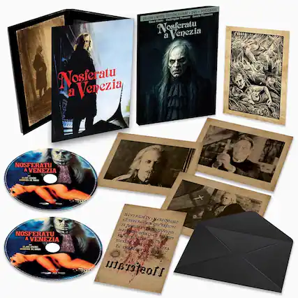 Front. Nosferatu A Venezia -Deluxe Edition with DVD & Postcards - BLU-RAY.