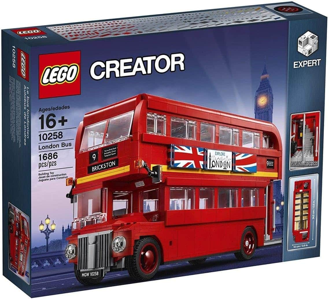 LEGO - Creator Expert London Bus 10258 Building Kit (1686 Pieces)