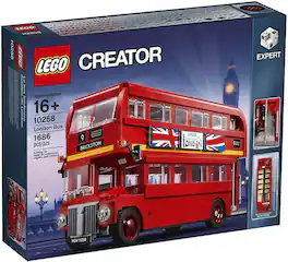 LEGO - Creator Expert London Bus 10258 Building Kit (1686 Pieces)