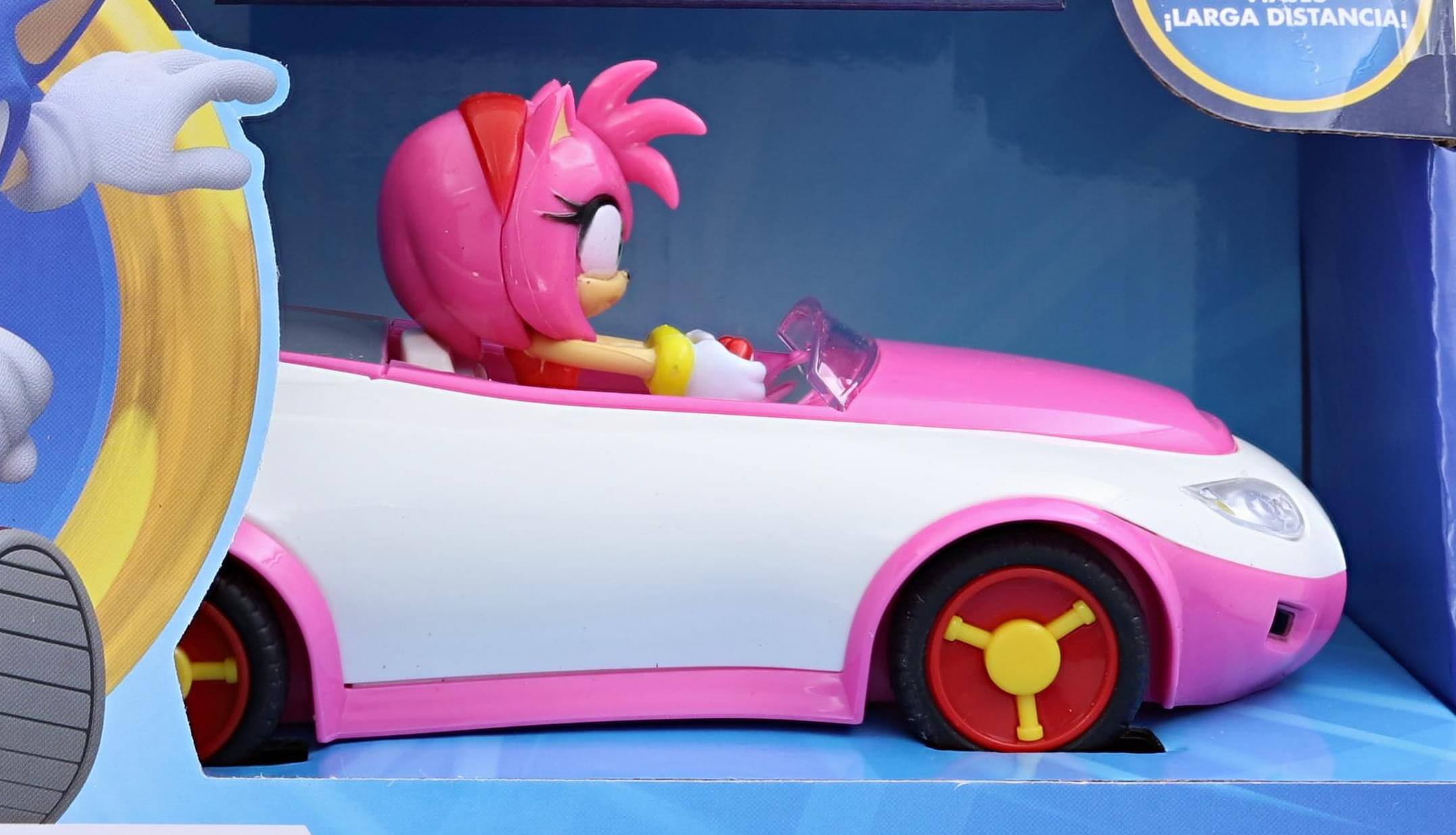 NKOK Sonic the Hedgehog Pull Back Racer | Amy Rose Pink 649 - Best Buy