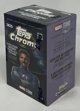2025 Topps Chrome Marvel Studios Blaster Box