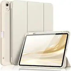 Front. Kitcheniva - Slim Clear Case For iPad Air 11 Inch M3 2025 And Air 4th 5th Generation 10.9 Inch Starlight - Starlight.