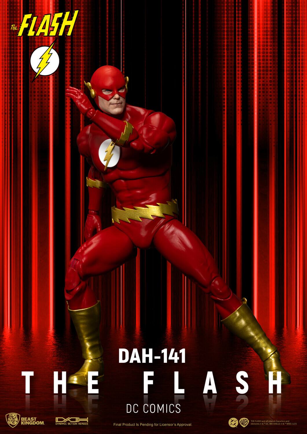 The FLASH DAH-141  
THE FLASH  
DC COMICS  
BEAST KINGDOM  
Final Product is Pending for Licensor's Approval.  
WB