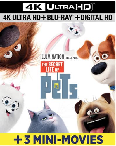 The Secret Life of Pets  - 4K Blu-Ray