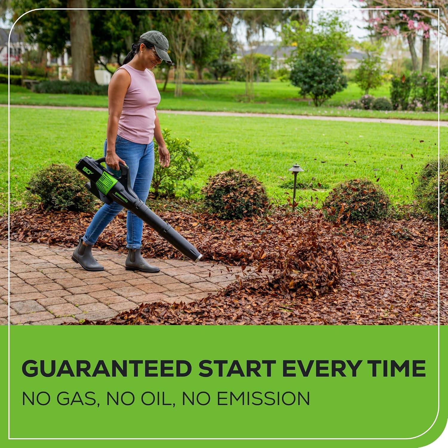 GUARANTEED START EVERY TIME  
NO GAS, NO OIL, NO EMISSION