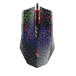 HM 1810 - A70x Optical Gaming Mouse With Strike & Scroll - Fully And Advance Macros - Wired - A70