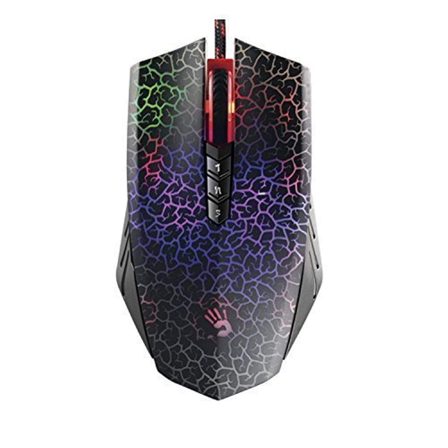 Front. HM 1810 - A70x Optical Gaming Mouse With Strike & Scroll - Fully And Advance Macros - A70.