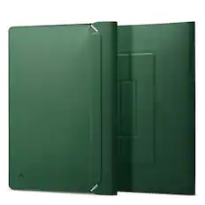 Front. Spigen - Spigen Valentinus S Protective Laptop Sleeve for 16-inch Laptop - Jeju Green.