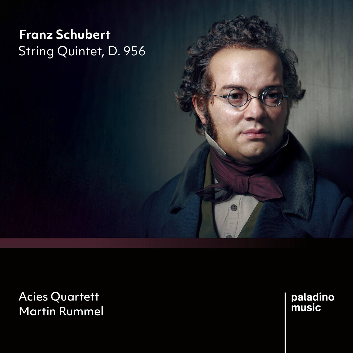 Franz Schubert  
String Quintet, D. 956  

Acies Quartett  
Martin Rummel  

paladino music